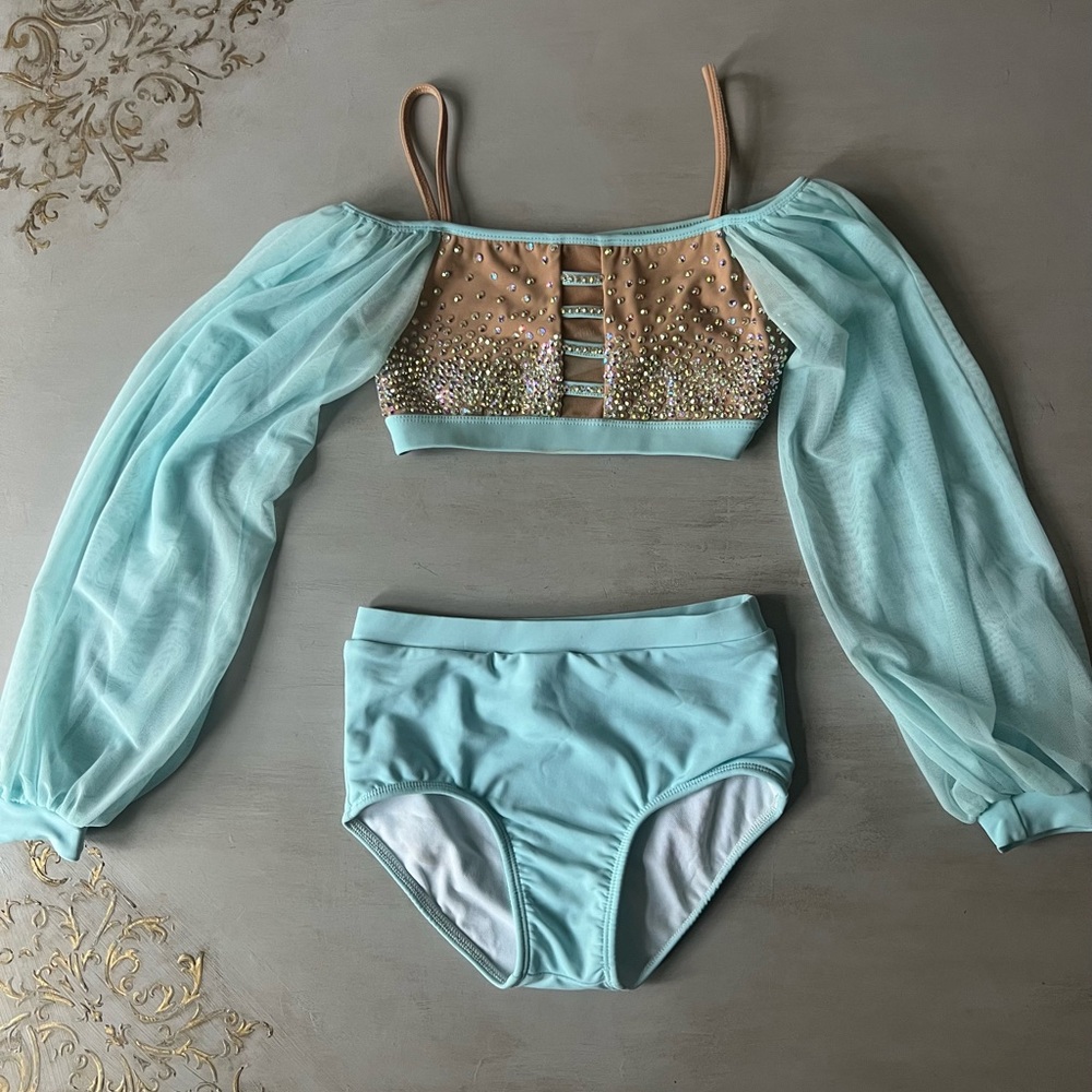 LA Dance Designs two piece lyrical costume